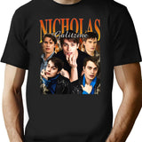 Limited Nicholas Galitzine Vintage Shirt Gift for Woman and Man Black T-Shirt - Black
