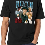 Limited Tom Blyth Vintage Shirt Gift for Woman and Man Black T-Shirt - White