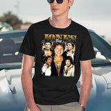 Limited Tom Jones Vintage Shirt Gift for Woman and Man Black T-Shirt - Navy