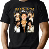 Limited Tom Jones Vintage Shirt Gift for Woman and Man Black T-Shirt - Green