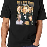 Limitiertes Kol Mikaelson Vintage Shirt,Geschenk für Frau und Mann Black T-Shirt - White