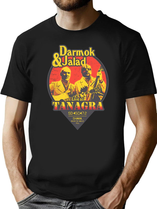 Live at Tanagra Black T-Shirt - Black