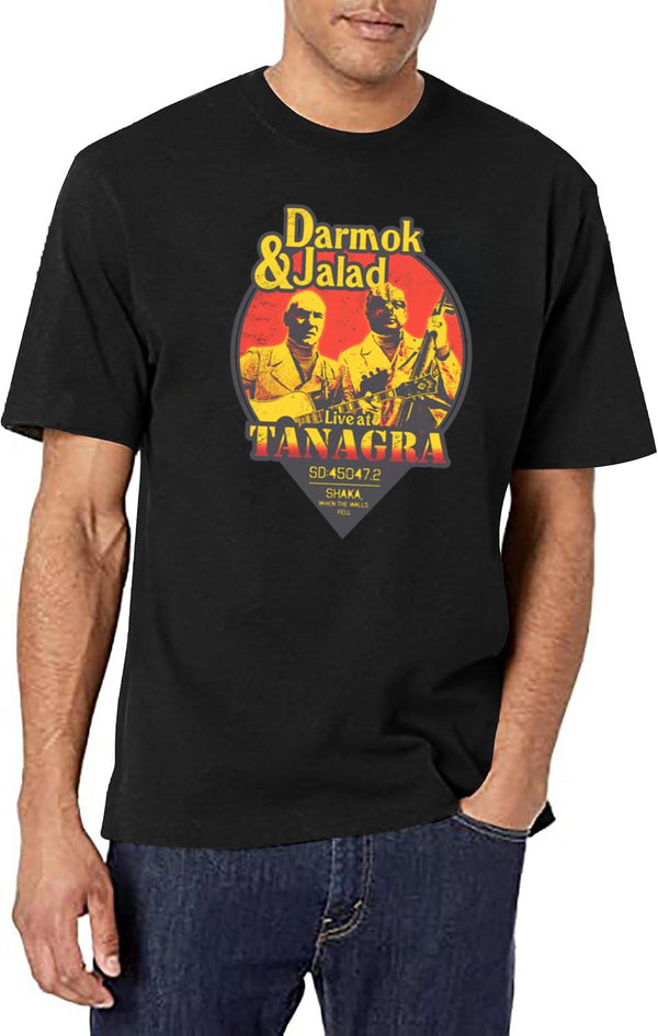 Live at Tanagra Black T-Shirt - White