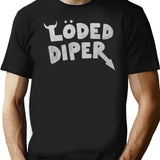 Loded Diaper Classic Black T-Shirt - Black
