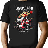 Loser Baby Shirt,Angel Dust & Husk Shirt,Angel Dust Hazbin Hotel,Husk Hazbin Hotel Shirt,Hazbin Hotel Unisex Black T-Shirt - Black