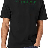 Lost Numbers 4 8 15 16 23 42 Black T-Shirt - White