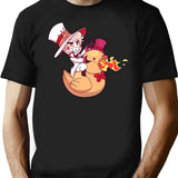 Lucifer from hazbin Hotel Classic Black T-Shirt - Black