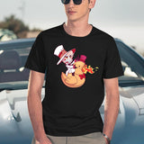 Lucifer from hazbin Hotel Classic Black T-Shirt - Navy