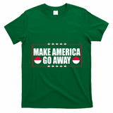 Make America Go Away MAGA Support Greenland T-Shirt - Irish Green