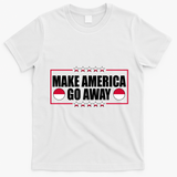 Make America Go Away MAGA Support Greenland T-Shirt - White