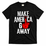 Make America Go Away Greenland Canada T-Shirt - Black