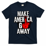 Make America Go Away Greenland Canada T-Shirt - Navy Blue
