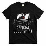Mothman Cryptid Sleep T-Shirt - Black
