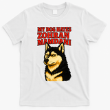 My Dog Hates Zohran Mamdani T-Shirt - White