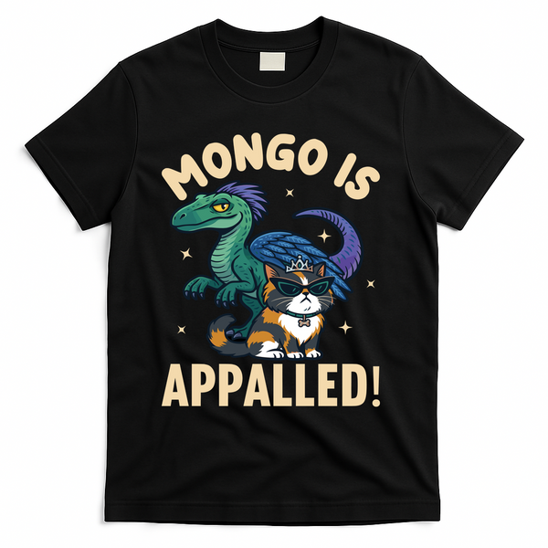Mongo Is Appalled T-Shirt - Black