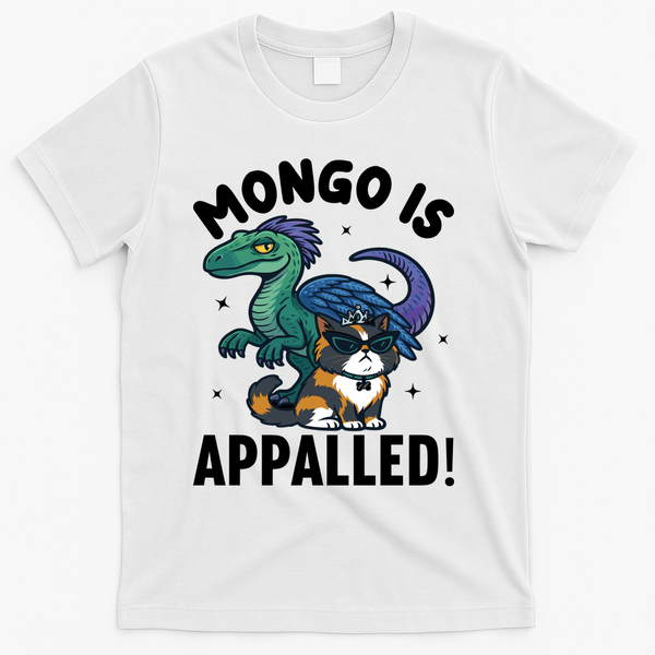 Mongo Is Appalled T-Shirt - White