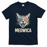 Meowica T-Shirt - Navy