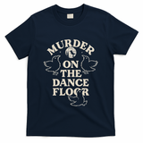 Murder On The Dance Floor Crows T-Shirt - Navy