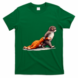 Monkey Punch Baby Little Punch Big Love T-Shirt - Irish Green