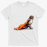 Monkey Punch Baby Little Punch Big Love T-Shirt - White
