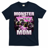 Monster Truck Mom T-Shirt - Navy Blue