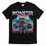 Monster Truck Retro Monster Trucks T-Shirt - Black