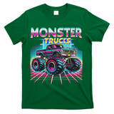 Monster Truck Retro Monster Trucks T-Shirt - Green