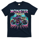 Monster Truck Retro Monster Trucks T-Shirt - Navy