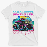 Monster Truck Retro Monster Trucks T-Shirt - White