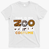 My Zookeeper Costume African Savanna Animal Print Gift T-Shirt - White