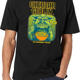 Mandy Cheddar Goblin Black T-Shirt - White