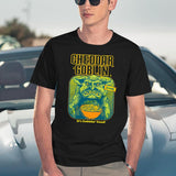 Mandy Cheddar Goblin Black T-Shirt - Navy