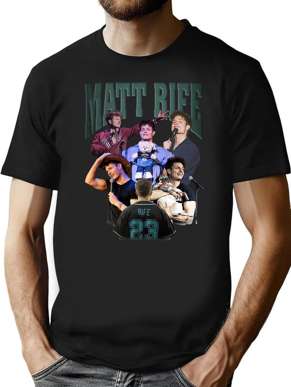 Matt Rife Black T-Shirt - Black