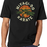 Miyagi-Do Karate 1984 Black T-Shirt - White