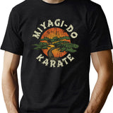 Miyagi-Do Karate 1984 Black T-Shirt - Green