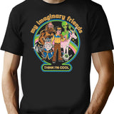 My Imaginary Friends Black T-Shirt - Black