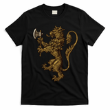 Norwegian Coat Of Arms Norway Lion T-Shirt - Black