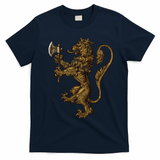 Norwegian Coat Of Arms Norway Lion T-Shirt - Navy Blue