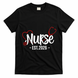 Nurse EST 2026 T-Shirt - Black