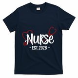 Nurse EST 2026 T-Shirt - Navy Blue