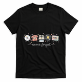 Never Forget Beloved Old Technology T-Shirt - Black