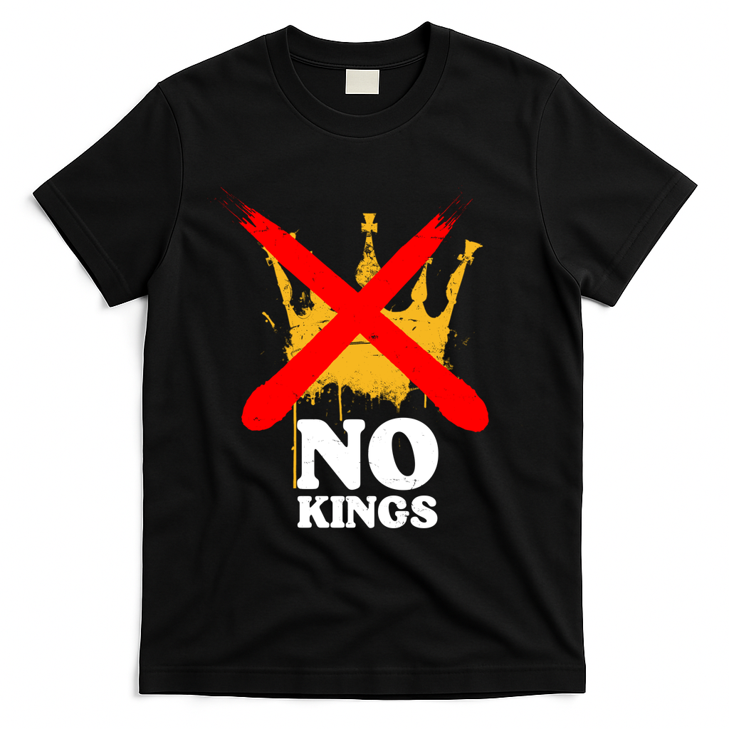 No King Anti-Trump T-Shirt - Black