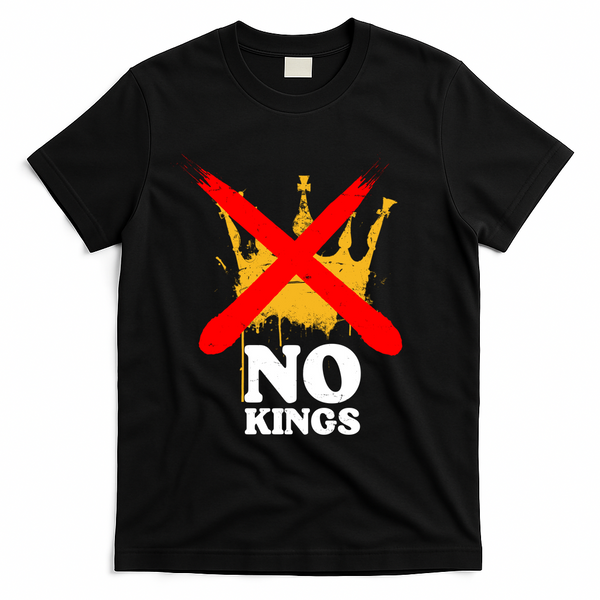 No King Anti-Trump T-Shirt - Black
