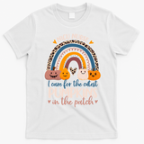 NICU Nurse Cutest Pumpkins In The Patch Rainbow Halloween RN T-Shirt - White