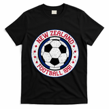 New Zealand Football Soccer Fan Vintage 1991 T-Shirt - Black