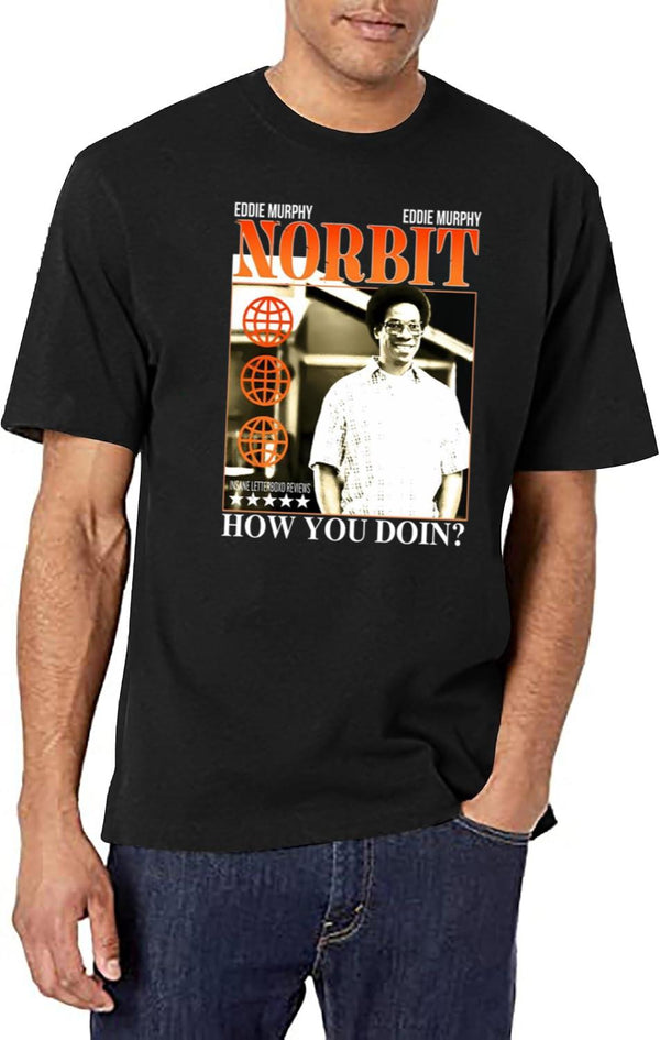 Norbit Black T-Shirt - White