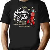 Nuka Cola Ad Dks Black T-Shirt - Black