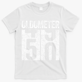 Oldometer 50 50th Birthday T-Shirt - White