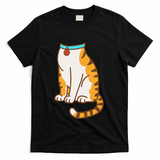 Orange Cat Women Orange Cat Costume Gift T-Shirt - Black