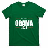 Obama For President 2028 T-Shirt - Irish Green